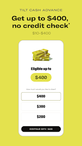Tilt: Cash Advance & Credit
