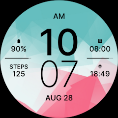 Beauty Sporty Fit Watch Face